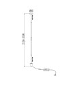 VERTICAL * PIE SALON LED BLANCO